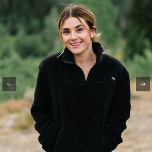 Zyia teddy bear 3/4 zip